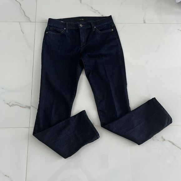 Joe's Jeans Denim - Joe's Cigarette Leg Jeans Women’s Mid Rise Dark Wash Stretch Denim Sz 27